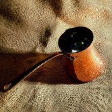 Джезва медная Toper 120 мл. Турка c серебрянным покритием, 170-65290