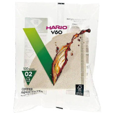 Фільтри Hario 02 100 шт. V60 Натуральні, 171-65382