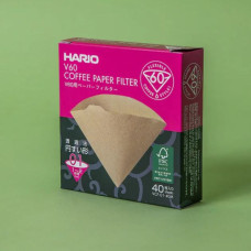 Фильтры Hario V60 01 40 шт. BOX Натуральные, 171-65392