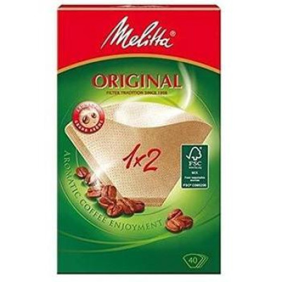 Фільтри Melitta Original 1x2 натуральні, 171-65507