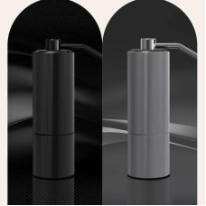 Ручна кавомолка JOQINEER Сталеві жорна з чохлом Gray, 172-65768 Ручна кавомолка JOQINEER Сталеві жорна з чохлом Gray, 172-65768