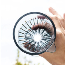 Пуровер Timemore Crystal Dripper 02 PCTG Black, 176-65854