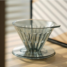 Пуровер Timemore Crystal Dripper 02 PCTG Black, 176-65854