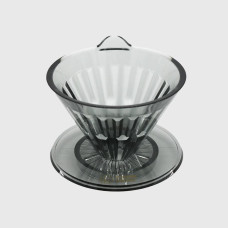 Пуровер Timemore Crystal Dripper 02 PCTG Black, 176-65854