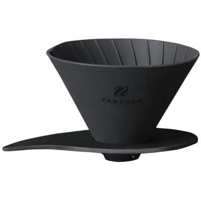 Пуровер Hario V60 Flat Dripper Zebrang 02 Силіконовий складаний, 176-65864