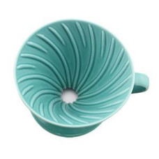 Керамічний Пуровер Hario V60 02 Turquoise Бірюзовий, 176-65872