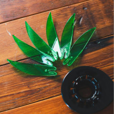 Комплект ребер Hario V60 Suiren Dripper Ribs 6 шт. Green, 176-66007
