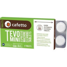 Таблетки Cafetto TEVO Mini Blister Pack 8 шт. для чистки кофемашины Органический, 177-66038