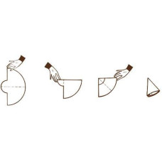 Фільтри для кемексу Chemex FP-2 Білі 100 шт., 171-66111