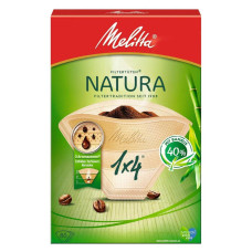 Фільтри Melitta NATURA BAMBOO 1x4 80 шт. Coffee filter, 171-66185