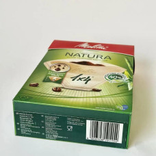 Фільтри Melitta NATURA BAMBOO 1x4 80 шт. Coffee filter, 171-66185