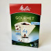 Фільтри Melitta GOURMET MILD 1x4 80 шт. Coffee filter, 171-66187