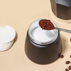 Фільтри для гейзерної кавоварки на 6 чашок Moka Pot Paper Filter, 171-66201