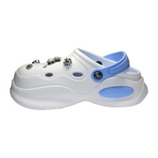 Крокси, сабо жіночі Білий 36,37,38,39,40,41 размер, 1-66217