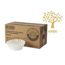 Фільтри паперові BUNN Filters (USA) 100 шт. для приготування кави, 171-66233