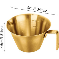Джаг Espresso Pouring Cup Gold 100 мл. питчер для эспрессо, 175-66251