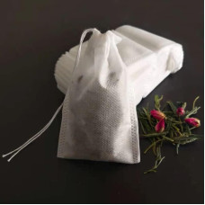 Фільтр пакети Disposable Tea Bags для чаю, чайний пакетик 100 шт. із зав'язкою, 171-66253