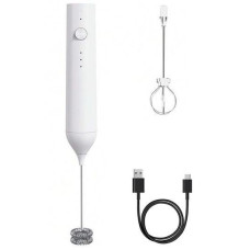 Акумуляторний спінювач молока Lecot MF-13 Milk Frother Білий, 174-66359