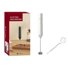 Акумуляторний спінювач молока Lecot MF-13 Milk Frother Білий, 174-66359