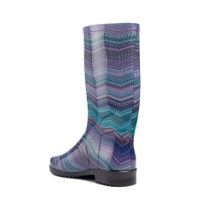 Жіночі гумові чоботи Місоні морська хвиля / 40/41,41,41/42 розмір, 1-66402