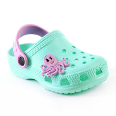 Крокси, сабо детские Бирюзовый 22,24,26,28 розмір, 1-66409