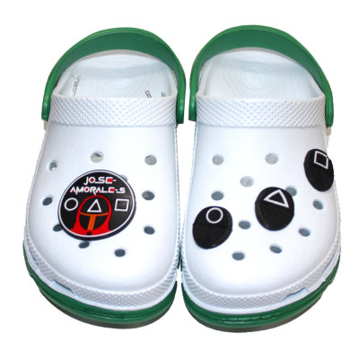 Крокси, сабо женские Белый 36,37,38,39,40,41 розмір, 1-66410 Крокси, сабо женские Белый 36,37,38,39,40,41 розмір, 1-66410