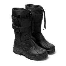 Чоловічі зимові чоботи Оскар - на ременях чорний на чорній підошві 40,41,42,43,44,45,46 розмір, 1-66414