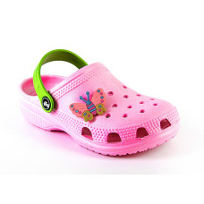 Крокси, сабо дитячі Рожевий 22,24,26,28 розмір, 1-66421
