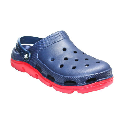 Крокси, сабо мужские с ПВХ-шлейкой Jose Amorales Темно-синие 43 размер, 1-66427