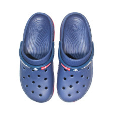 Крокси, сабо мужские с ПВХ-шлейкой Jose Amorales Темно-синие 43 размер, 1-66427