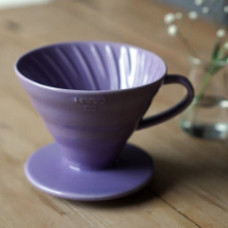 Керамічний пуровер Hario V60 02 Фіолетовий, 176-66428