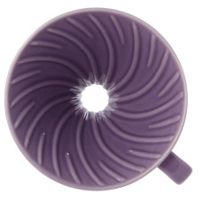 Керамічний пуровер Hario V60 02 Фіолетовий, 176-66428