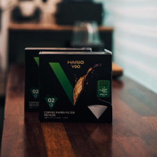 Фільтри Hario Meteor 02 50 шт. Abaca Filter V60, 171-66429