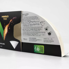 Фільтри Hario Meteor 02 50 шт. Abaca Filter V60, 171-66429