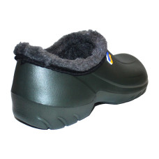 Галоши ЭВА с меховой окантовкой (не утепленные) мужские Jose Amorales Хаки 41 розмір, 1-66430