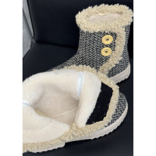 Бурки валянки жіночі , бежеві Тедді 37,38,39,40,41,42 розмір, 1-66434