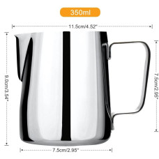 Пітчер з мітками 350 мл. Kopi Espresso, 175-66438