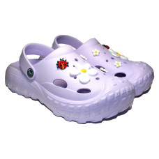 Крокси, сабо женские Сиреневый 36,37,38,39,40,41 размер, 1-66447