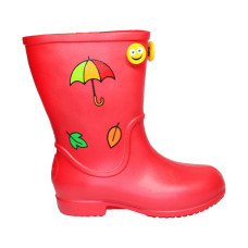 Сапоги ЭВА детские Jose Amorales Красные с принтом 22,24,26,28 размер, 1-66454