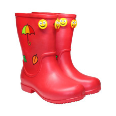 Сапоги ЭВА детские Jose Amorales Красные с принтом 22,24,26,28 размер, 1-66454