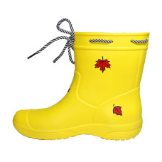 Сапоги женские Jose Amorales Жёлтые с принтом 36,37,38,39,40,41 розмір, 1-66463