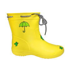 Сапоги женские Jose Amorales Жёлтые с принтом 36,37,38,39,40,41 розмір, 1-66464