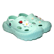 Крокси, сабо женские Бирюзовый 36,37,38,39,40,41 размер, 1-66474