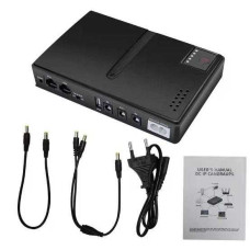 ИБП, мини упс для роутера 36000 mAh, 5В/9В/12В, полный комплект, мини ИБП, бесперебойник, Mini UPS, 150-66486