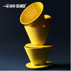 Пуровер MHW-3Bomber Oval Filter Cup Жовтий, 176-66498 Пуровер MHW-3Bomber Oval Filter Cup Жовтий, 176-66498