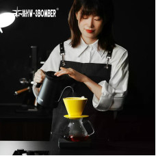 Пуровер MHW-3Bomber Oval Filter Cup Жовтий, 176-66498 Пуровер MHW-3Bomber Oval Filter Cup Жовтий, 176-66498