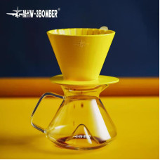 Пуровер MHW-3Bomber Oval Filter Cup Жовтий, 176-66498 Пуровер MHW-3Bomber Oval Filter Cup Жовтий, 176-66498