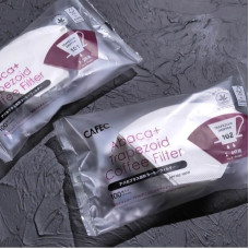 Фильтры бумажные CAFEC ABACA+ Trapezoid Filter Paper 102, 171-66509
