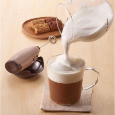 Набор Hario QTO электрический вспениватель молока и стеклянный кувшин 400 мл, 174-66550