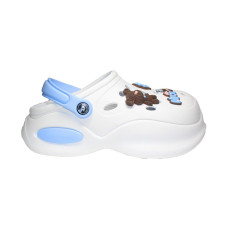 Крокси, сабо женские Белый 36,37,38,39,40,41 размер, 1-66557